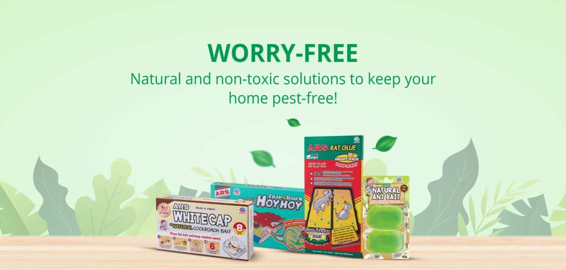 WORRY-FREE Natural and non-toxic solutions to keep your home pest free